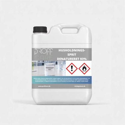 Proffcare Husholdningssprit Denatureret 93% - 5 L - Alkoholer