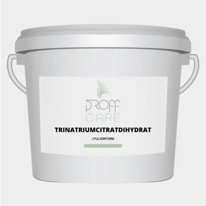 Proffcare Trinatriumcitratdihydrat - 1 KG - Specialkemikalier