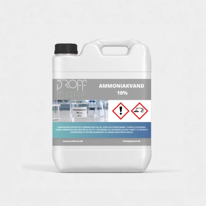 Proffcare Ammoniakvand 10% - 20 KG - Industrikemikalier