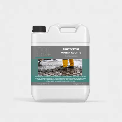 Proffcare Frostvæske - Vinter Additiv - 5 L - Frostsikring af Beton & Cement