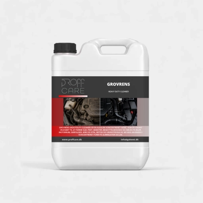 Proffcare Grovrens - Heavy Duty Cleaner - 10 L - Bilshampoo