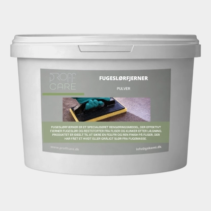 Proffcare Fugeslørfjerner - 5 KG - Rengøringsprodukter indendørs