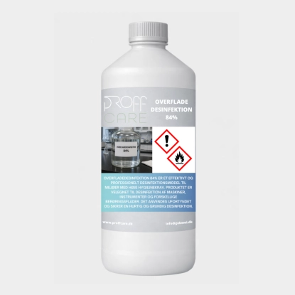 Proffcare Overfladedesinfektion 84% - 1 L - Desinfektion