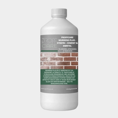 Proffcare MurRens Plus - Syreerstatning - Cement & Mørtel - 1 KG - Cementslørfjerner