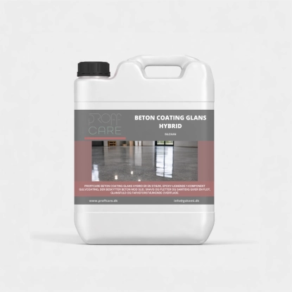 Proffcare Beton Coating Glans Hybrid 1K - 5 KG - Bygge Anlæg