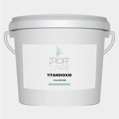 Proffcare Titandioxid - Titan Hvidt - 5 KG - Specialkemikalier