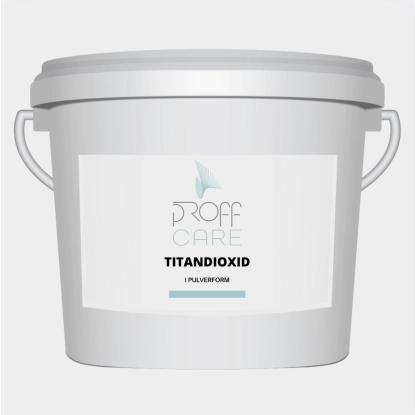Proffcare Titandioxid - Titan Hvidt - 5 KG - Specialkemikalier