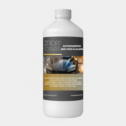 Proffcare AutoShampoo med Voks & Glans, Shampoo Wax & Shine - 1 L - Bilshampoo