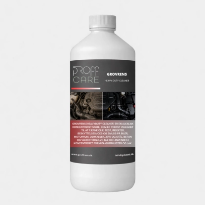 Proffcare Grovrens - Heavy Duty Cleaner - 1 L - Bilshampoo