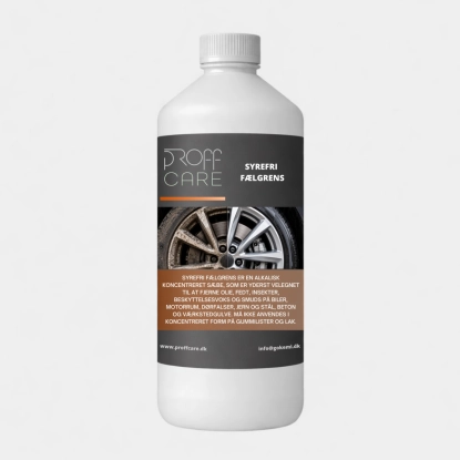 Proffcare Syrefri Fælgrens - 1 KG - Fælgrens