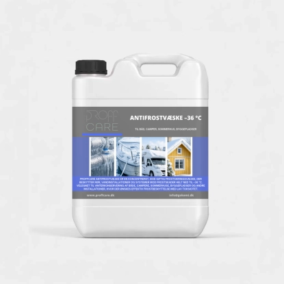 Proffcare Antifrostvæske -36 °C - Båd, Camper & Sommerhus - 20 L - Bygge Anlæg