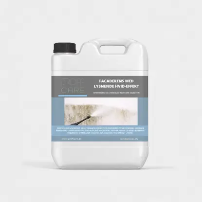Proffcare Facaderens med Lysnende Hvid-Effekt - 10 KG - Rensemidler til byggeri & industri