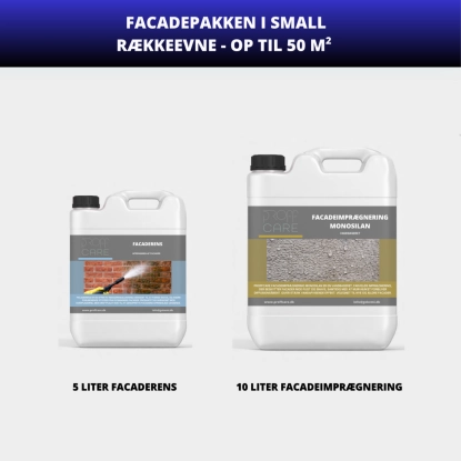 Proffcare Small Facadepakke - 50 M2 - Facadepakke
