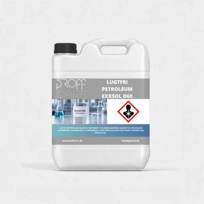 Proffcare Lugtfri Petroleum Exxsol D60 - 20 L - Affedtningsmidler