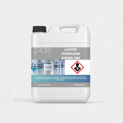 Proffcare Lugtfri Petroleum Exxsol D80 - 20 L - Affedtningsmidler