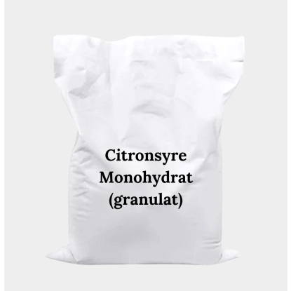 Proffcare Citronsyre Monohydrat - 25 KG - Kemiske produkter