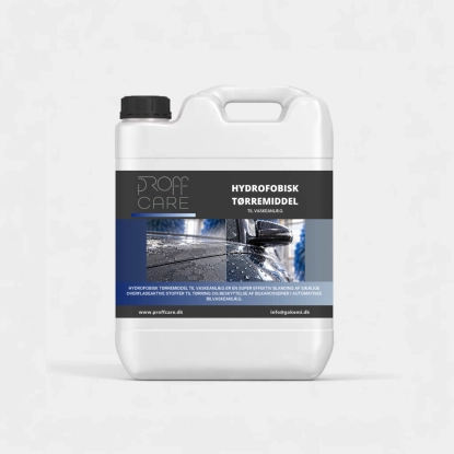 Proffcare Hydrofobisk Tørremiddel til Vaskeanlæg - 10 L - Produkter til vaskehal