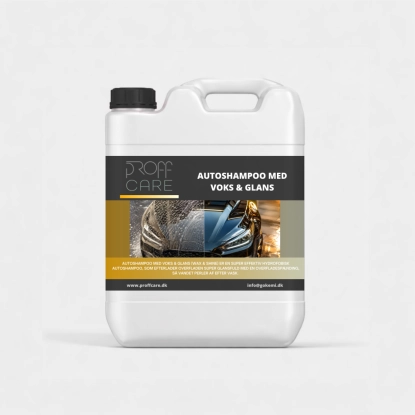 Proffcare AutoShampoo med Voks & Glans, Shampoo Wax & Shine - 20 L - Bilshampoo
