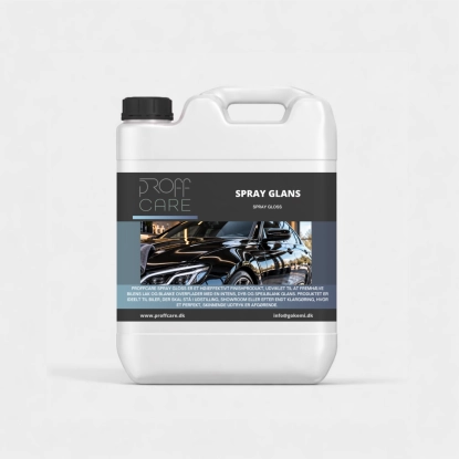 Proffcare Spray Glans, Spray Gloss - 5 L - Bilglans