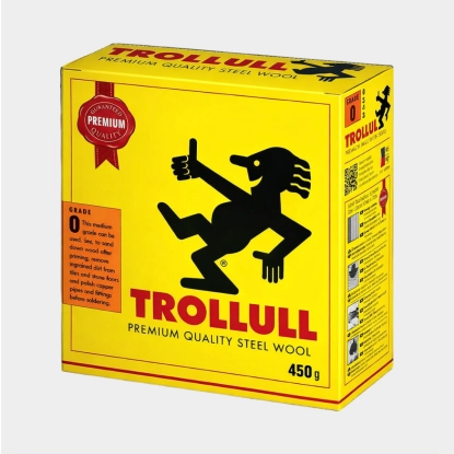 Trollull ståluld - Rengøringsartikler