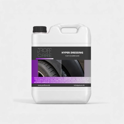 Proffcare Hyper Dressing - Plast & Gummi Glans - 10 L - Dækglans